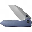 We Knife Co Ltd High-Fin Framelock Blue WE220053