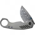 We Knife Co Ltd Envisage Framelock Damascus WE22013DS1