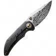 We Knife Co Ltd Riff-Raff Framelock Damascus WE22020BDS1
