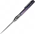 We Knife Co Ltd Ziffius Button Lock Flame WE22024D4
