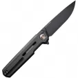 We Knife Co Ltd Navo Linerlock Black Micarta WE220261