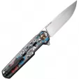 We Knife Co Ltd Navo Linerlock Nebula CF WE220264