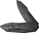 We Knife Co Ltd Solid Framelock Black Etch WE220285