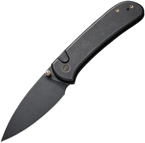 We Knife Co Ltd Qubit Button Lock Black WE22030F1