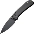 We Knife Co Ltd Qubit Button Lock Black - WE22030F1