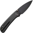 We Knife Co Ltd Qubit Button Lock Black WE22030F1