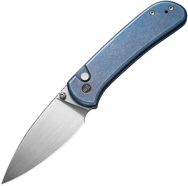 We Knife Co Ltd Qubit Button Lock Blue WE22030F3
