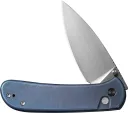 We Knife Co Ltd Qubit Button Lock Blue WE22030F3