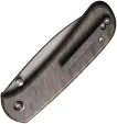 We Knife Co Ltd Qubit Button Lock Flame WE22030F4
