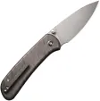 We Knife Co Ltd Qubit Button Lock Flame WE22030F4