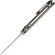 We Knife Co Ltd Qubit Button Lock Flame WE22030F4