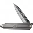 We Knife Co Ltd Diatomic Framelock Damascus WE22032DS1