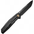 We Knife Co Ltd Shadowfire Framelock Black WE220351