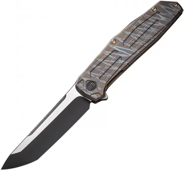 We Knife Co Ltd Shadowfire Framelock Flame WE220354