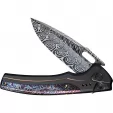 We Knife Co Ltd Exciton Button Lock Flame WE22038ADS1