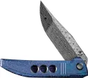 We Knife Co Ltd Ezinta Framelock Damascus WE22041DS1