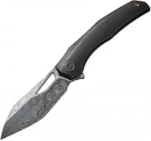 We Knife Co Ltd Ignio Framelock Damasteel WE22042BDS1