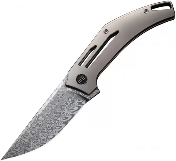 We Knife Co Ltd Speedliner Linerlock Damascus WE22045CDS1