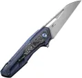 We Knife Co Ltd Falcaria Framelock Blue Alum F WE23012B3