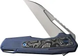 We Knife Co Ltd Falcaria Framelock Blue Alum F WE23012B3