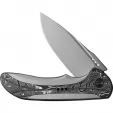 We Knife Co Ltd Equivik Framelock Alum Foil WE230201