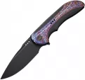 We Knife Co Ltd Equivik Framelock Flame - WE230202