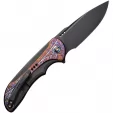 We Knife Co Ltd Equivik Framelock Flame WE230202