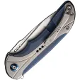 We Knife Co Ltd Equivik Framelock Blue WE230203