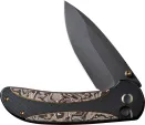We Knife Co Ltd Zizzit Button Lock Copper CF WE230311