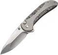 We Knife Co Ltd Zizzit Button Lock Alum CF - WE230312
