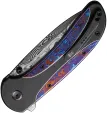 We Knife Co Ltd Zizzit Button Lock Timascus WE23031DS1