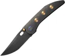 We Knife Co Ltd Attor Framelock Blk/Gold - WE230371