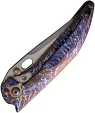 We Knife Co Ltd Attor Framelock Flame WE230372