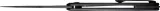 We Knife Co Ltd Swiftfin Framelock Black WE230511
