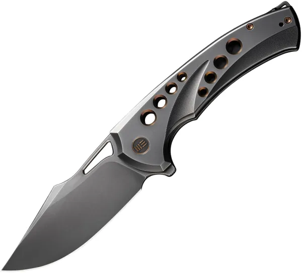 We Knife Co Ltd Swiftfin Framelock Gray WE230513