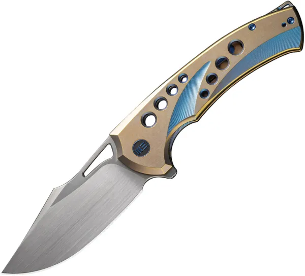 We Knife Co Ltd Swiftfin Framelock Blue WE230514