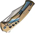 We Knife Co Ltd Swiftfin Framelock Blue WE230514