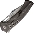We Knife Co Ltd Swiftfin Framelock Damasteel WE23051DS1