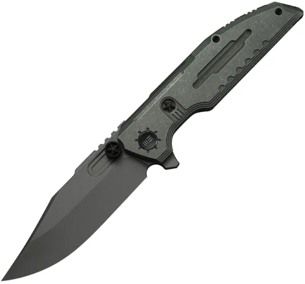 We Knife Co Ltd Muster Framelock Olive Gry WE230582