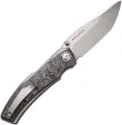 We Knife Co Ltd Swordfin Linerlock Alum CF WE230673