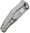 We Knife Co Ltd Kyklos Framelock Damascus WE23086DS1