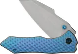 We Knife Co Ltd High-Fin XL Framelock Blue WE240102