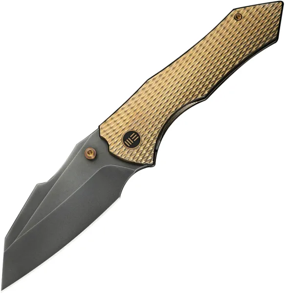 We Knife Co Ltd High-Fin XL Framelock Gold WE240103