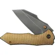 We Knife Co Ltd High-Fin XL Framelock Gold WE240103