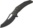 We Knife Co Ltd Epaulette Framelock Black - WE240241