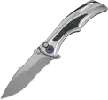 We Knife Co Ltd Tighe Down Button Lock Blue CF - WE240541