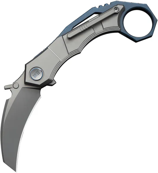 We Knife Co Ltd Tayra Framelock Gray-Blue WE240692