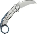 We Knife Co Ltd Tayra Framelock Gray-Blue WE240692
