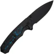 We Knife Co Ltd Corwyn Framelock Blk-Blue CF WE240881