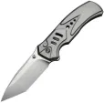 We Knife Co Ltd Zentron Button Lock Gray - WE240942